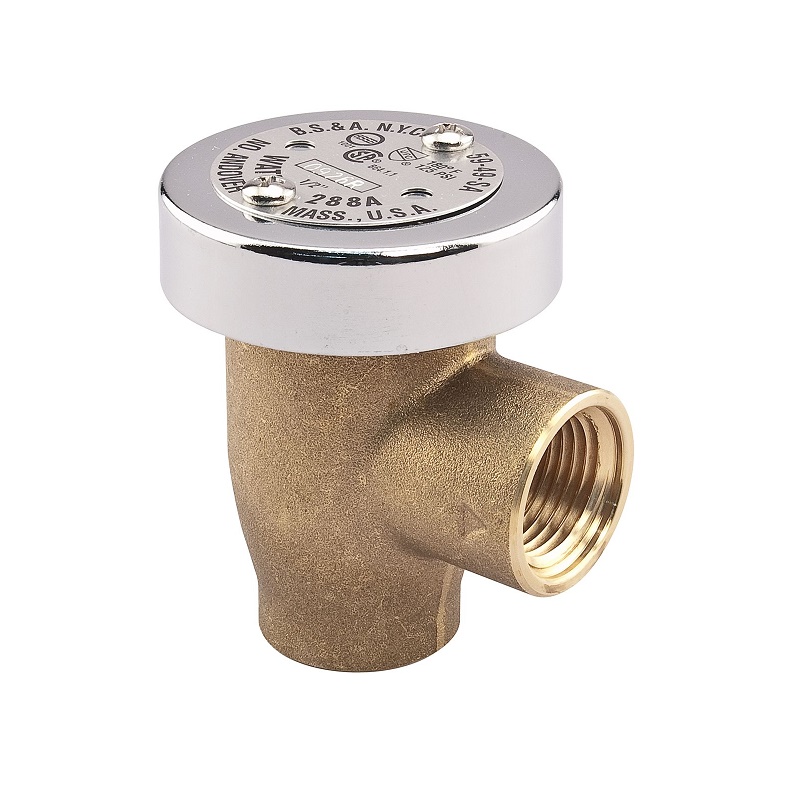 VACUUM BREAKER 3/8 BRASS FPT X FPT LF288A 0792037 - LEAD FREE Max Pressure 125 PSI 3/8"FPT Outlet
